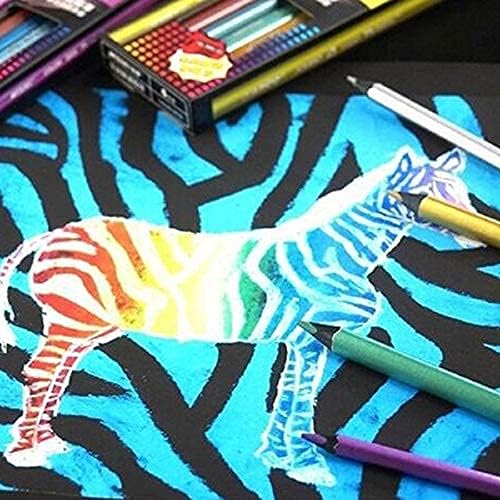 12pcs Metallic Non Toxic Colored Drawing Pencils 12 Color Drawing Sketching Color Pencil