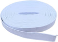 10 Meters Flat Elastic Band Rubber Band for Sewing Clothing Pants Accessories Stretch Belt Garment DIY Sewing Fabric (White,5/8" (15mm) x 10 Meters)