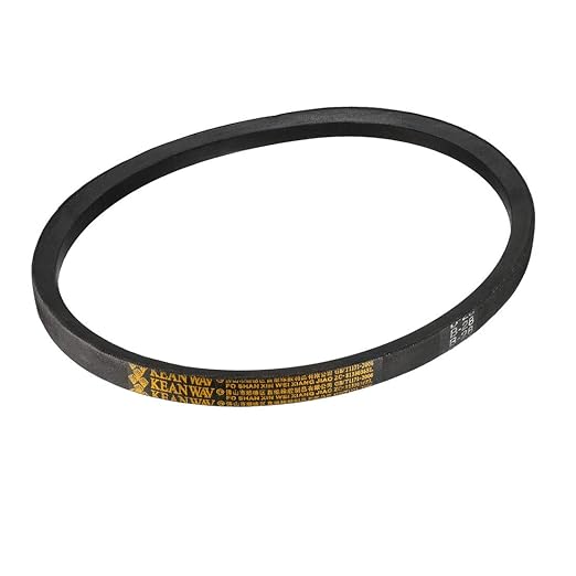 uxcell B-28 V-Belts 28" Inner Length, B-Section Rubber Drive Belt