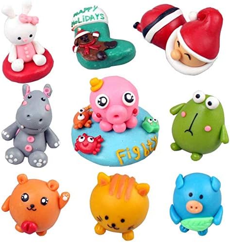 CiaraQ Polymer Clay Kit, Mini Modeling Clay Set for Kids/Beginners/Artist, 24 Colors