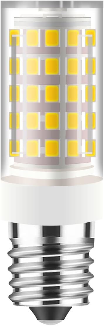5W Sewing Machine LED Light Bulb – No Flicker 5/8" Base Screw in Type 15 Watt 120 Volt Halogen lamp Replacement (1Pcsk, Warm White)