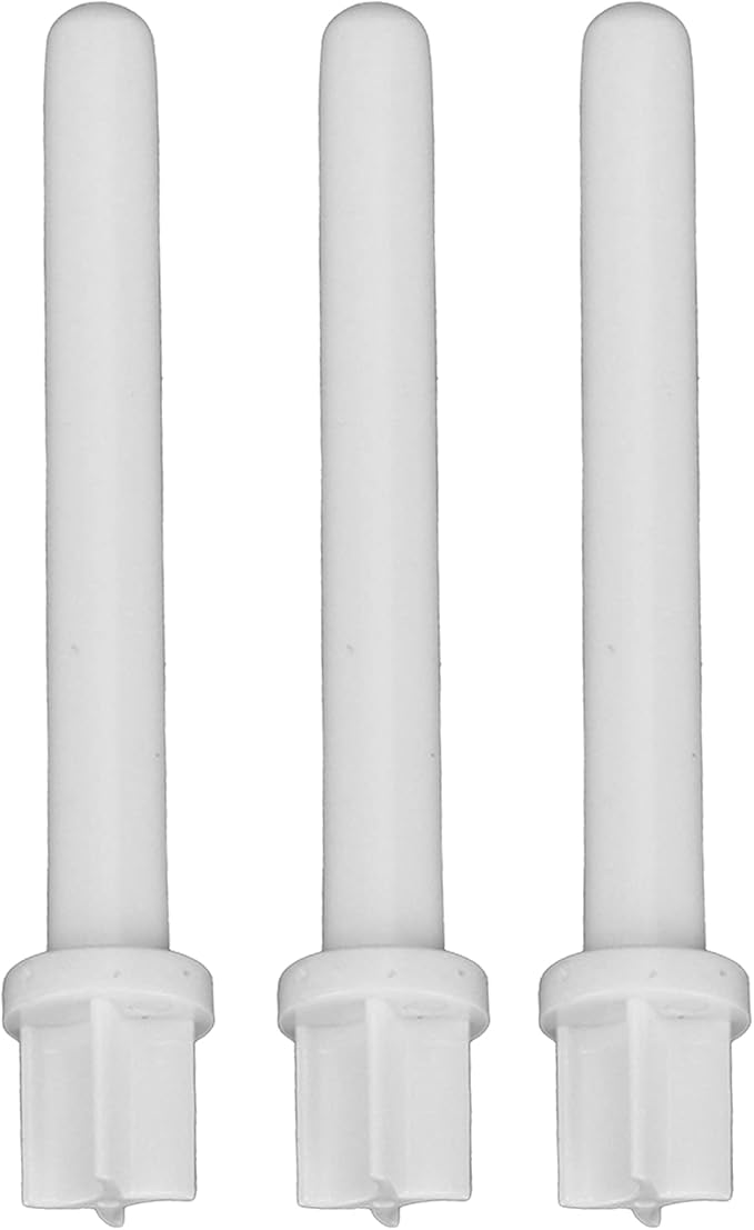 Auxiliary Spool Pin for Singer Sewing Machine, 3 pcs Plastic Spool Pin Auxiliary Spool Pin Sewing Machine Spool White Plastic Tailoring Auxiliary Accessories for Handicraft Enthusiast