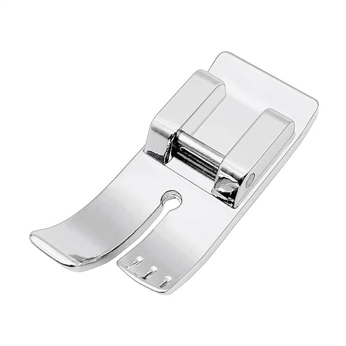 1/4” Straight Stitch Snap-On Foot Presser Foot Fit for All Low Shank Snap-On Singer, Brother, Babylock, Euro-Pro, Janome, Juki, Kenmore, New Home, White, Simplicity Sewing Machines