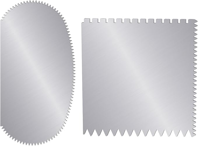 Steel Pottery Tools Serrated Scraper Clay Ribs Stainless Steel Sculpture Modeling Cutter Scraper Crafts Tool Ceramics Sculpting Tools Kits for Sculpting Texturing Artists Modeling Potter