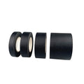 4 Rolls Black Masking Tape, Multi-Size Painters Tape for Home, Office, School Stationery, DIY Arts, Crafts, Labeling - (0.5 Inch, 0.7 Inch, 1 Inch and 2 Inch X 22 Yard)