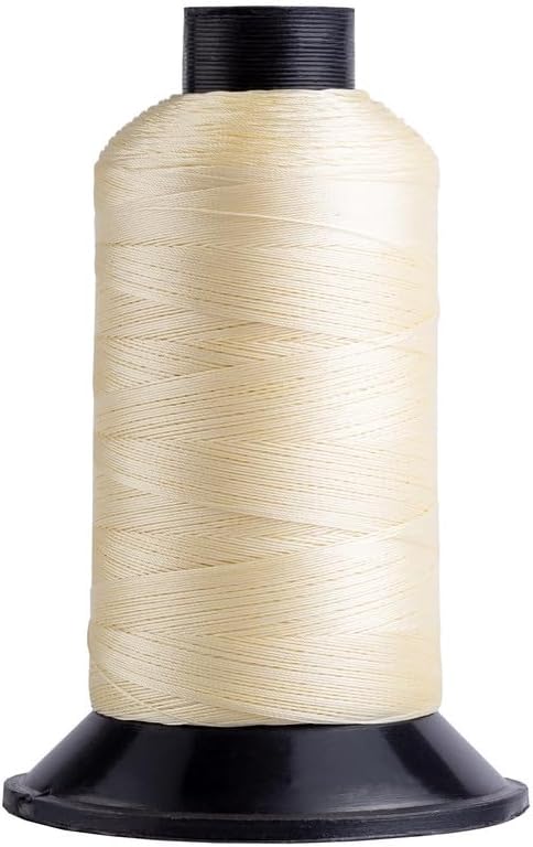 Big Kizzy Blonde 1400m Nylon Thread for Hair Extensions, Sew in Human Hair Weft and Wigs - Non-Slip and Comfortable Hold for Hand and Machine Tied Weft