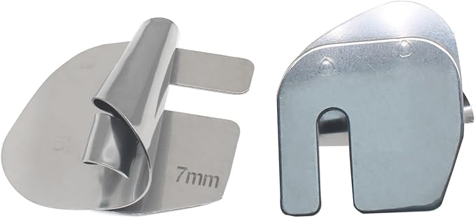8Pcs Sewing Rolled Hemmer Foot Stainless Steel Rolled Hem Presser Foot Universal Rolled Hem Foot for Sewing Machine (3-10mm)