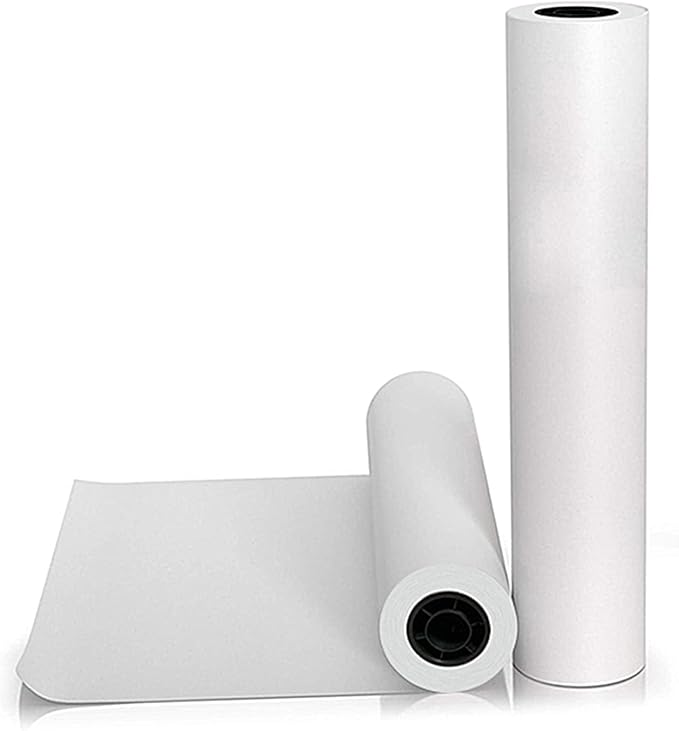 24" x 164ft Kraft Butcher Paper Roll, Unbleached & Unwaxed & Uncoated, Perfect for BBQ, Grilling, Craft & Gift Wrapping