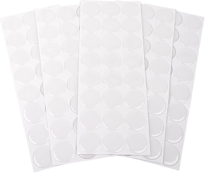 1.5 Inch Glitter Epoxy Stickers – 120 PCS Self-Adhesive Resin Stickers for DIY Crafts, Bottle Cap Pendants, Scrapbooking Projects, Jewelry Making, Holiday Crafts
