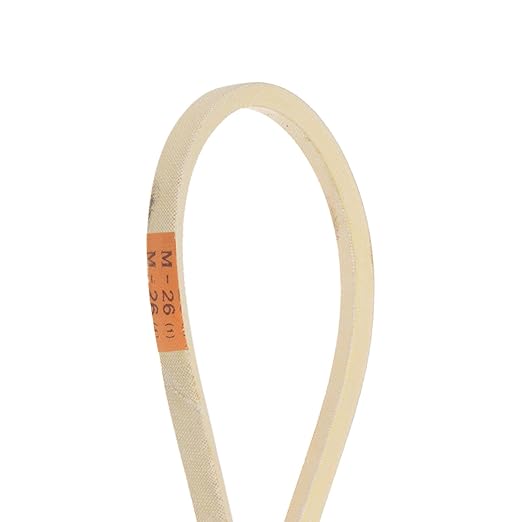 HARFINGTON 2pcs M26 Industrial Sewing Machine Belt 26" Outer Girth Rubber Triangle V-Belt