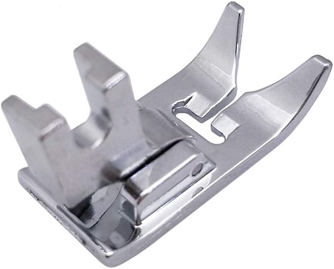 YEQIN Low Shank Zig Zag Sewing Machine Presser Foot with Low Shank Adaptor- Fits All Low Shank Singer, Brother, Babylock, Viking (Husky Series), Janome, Bernina, Kenmore, White