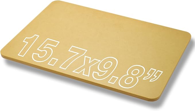 Wooden Wedging Board for Pottery - Clay Mat and Sculpting Tool for Handbuilding, Ceramics, and Crafting - Pottery Accessories for Adults (15.7inx9.8in-No Handle)