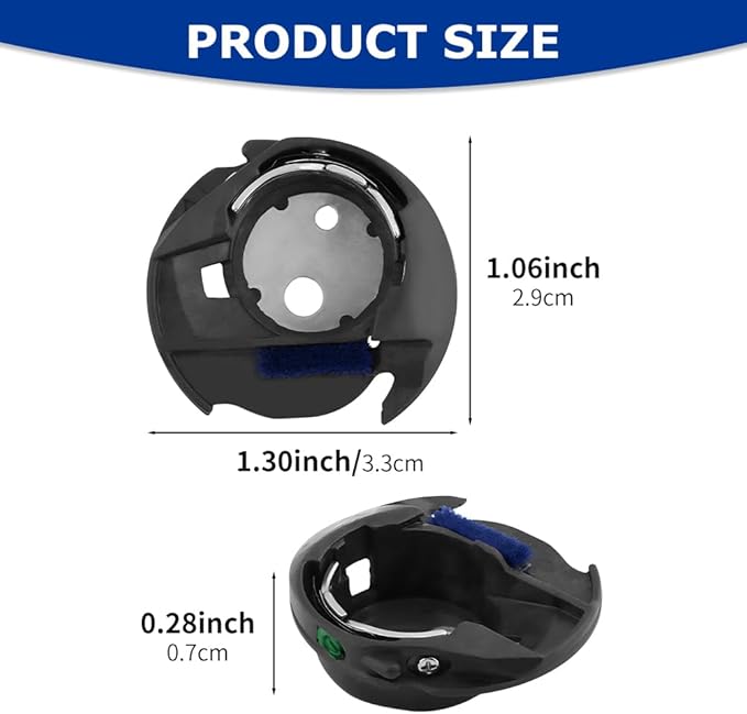 Bobbin Case for Brother and Babylocks Sewing Machines (XC3152221),Sewing Machine Parts,CE1100PRW, CS6000I, CE2000, CE5000, CE6000, CS5000, 900D, BC1000, PE770, SE400, SQ9185, Plus More