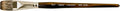 Silver Brush Limited 2608S Monza Glazing Brush, Oil, Acrylic, and Watercolor Brush, Short Handle, Size 3/4"