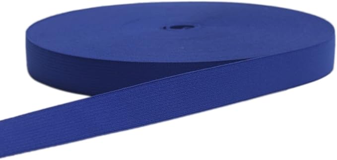 Royal Blue Knit Elastic Band for Sewing 40 Yards 3/4 inch-20mm Flat Heavy Stretchy Elastic Straps Elastic Band Spool for DIY Craft-Bedspread-Clothing-Pants Waistband-Wigs-Skirts- DIY Projects