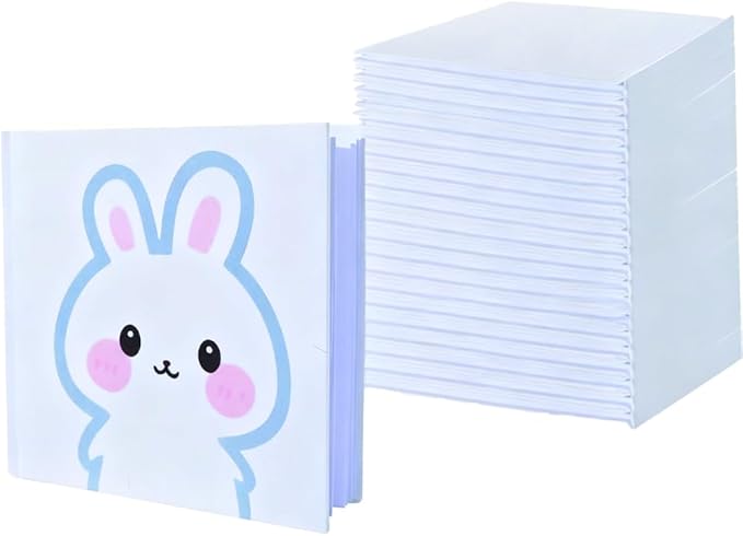 12PCS 5x5 Inch White Blank Books for Kids to Write Stories, Hardcover Sketchbooks for Students Empty Blank Comic Book DIY Make Your Own Book Blank inside 48 Pages