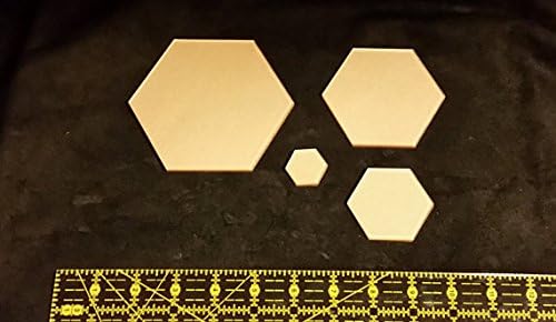 Itajime Shibori Templates - 44 Piece Set - Square, Circle, Hexagon, and Twinkle