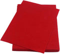 YYCRAFT Stiff Felt Sheets Thick Felt 9 Inch X 12 Inch - 12 Pcs Pack, Red
