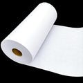 ANXINZENITH Heavy Weight Fusible Interfacing for Sewing-16.5" x 30.6 Yards,White Iron-On Non-Woven Fabric Stiffener,Suitable for Quilting,Crafts,Clothing,and Home Decor Sewing Materials（80g/㎡）