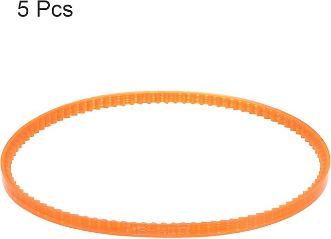 HARFINGTON 5pcs MB Series Standard Sewing Machine Belts MB410 Motor Triangle V-Belt with Single Tooth for Old Fashioned Household Electric Sewing Machine
