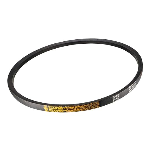 uxcell B-40 V-Belts 40" Inner Length, B-Section Rubber Drive Belt