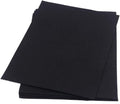 YYCRAFT Stiff Felt Sheets Thick Felt 9 Inch X 12 Inch - 12 Pcs Pack, Black