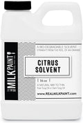 Real Milk Paint, Orange Peel Oil, Natural Alternative to Odorless Mineral Spirits, Paint Thinner, Degreaser, Brush Cleaner, 16 oz