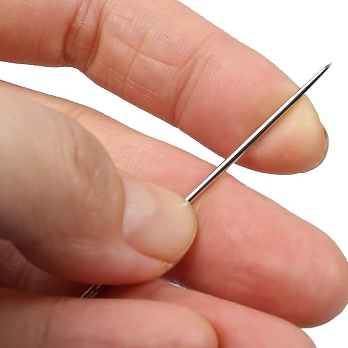 Eketirry Hand Sewing Needle Kit, Heavy Duty Household Hand Needles for for Home Upholstery Carpet Leather Canvas Repair (7 Pieces)