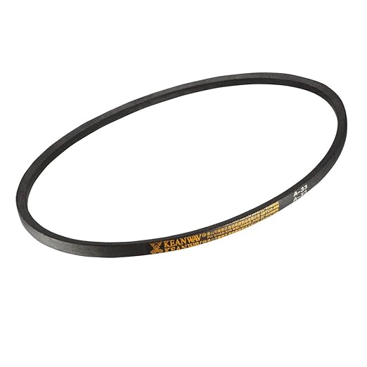uxcell A33 Drive V-Belts 33" Inner Length 13mm Width 8mm Thick JIS Standard A-Section Rubber Drive Industrial Transmission Belt