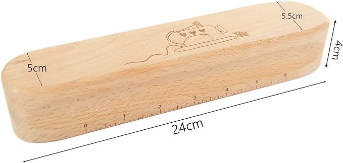 Lampstop Hardwood Tailors Clapper Multi-Purpose Sewing Tool for Sewing, Quilting, Ironing
