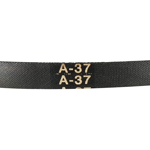 uxcell A37 Drive V-Belts 37" Inner Length 13mm Width 8mm Thick JIS Standard A-Section Rubber Drive Transmission Belt