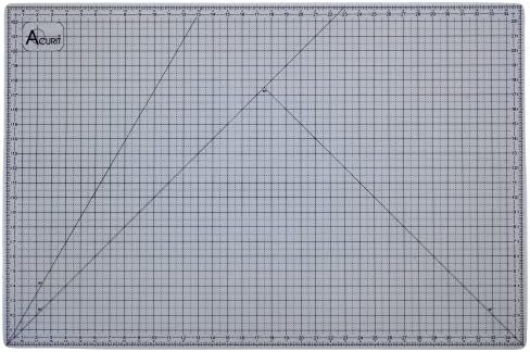 Acurit Self-Healing Cutting Mats - Self-Healing Craft Mats for Cutting, Measurements, Studios, Design, & More! - [Translucent - 18x24"]