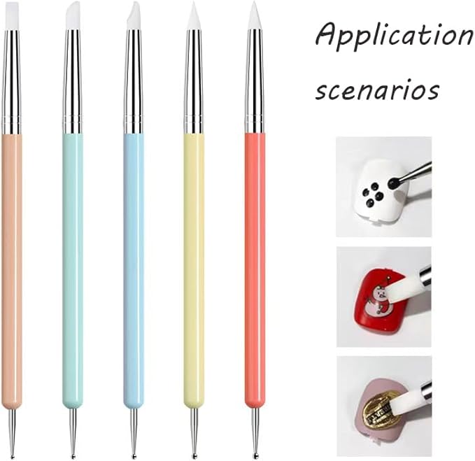 Professional Clay Sculpting Tools Set, Multicolored, 9 Pieces, Ball Stylus and Modeling Tools for Pottery, Ceramics, Art