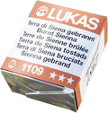 Lukas 1862 Aquarell Artists' Watercolor Pans, Burnt Sienna Half Pan - Vibrant Professional Grade Watercolor Paint - Easy-to-Wet, Intense Color, Long-lasting - Ideal for Professional Watercolorists