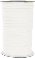 Mandala Crafts 55 Yards 1/4 Inch Off White Double Fold Bias Tape for Sewing - Bias Binding Tape for Quilting Binding, Hemming, Seam, and Fabric Piping