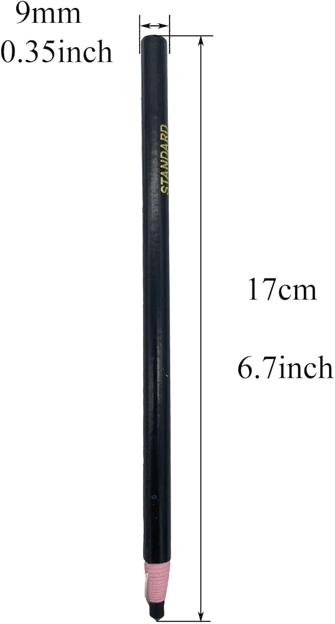 Sewing Pencils 6 PCS Colors Invisible Erasable Fabric Pencils For Leather Cut Marks, Student Drawing, Tailor Mark