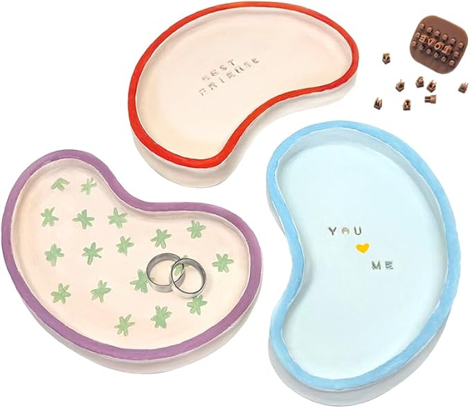 Jovi - DIY Air Dry Kit & Letter Stamp - Pottery Kit for Adults, Making Personalized Clay Pieces with White Air Dry Clay + Paints, Sculpting Tools, Step-by-Step Guide and Video Tutorial, Starter Set