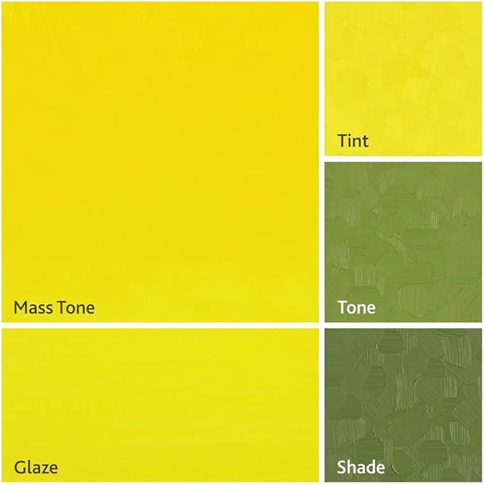 Tusc & Pine Artist Oil Paint - Bismuth Vanadate Yellow, 150 ml, Non-Yellowing, Rich & Creamy Consistency, Maximum Pigment Load, Small Batch Milled Oil Paints Made in the USA for Professional Artists