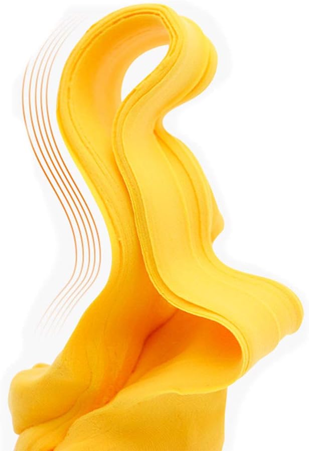 BOHS Yellow Modeling Foam Clay - 1.1 Lbs, Squishy,Soft, Air Dry -for Flower Mirror,Cosplay,Fake Bake, Slime Supplies-500g