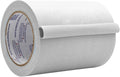 WOD GTC12 Gaffer Tape, White Low Gloss Finish Film, 6 inch x 60 ft. Residue Free, Non Reflective Cloth Fabric, Secure Cords, Water Resistant, Photography, Filming Backdrop, Production