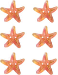 Starfish Shaped Buttons for Crafts,Acetate Button for Clothes,Buttons for Sewing,Button Bulk,Pack of 6