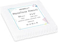 84 Pieces 5″ Pre-Cut White Cotton Fabric Squares — Charm Pack Quilting Fabric