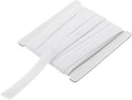 MECCANIXITY 1/2 Inch Double Fold Bias Tape Continuous Bulk Cotton Bias Tape for Sewing Seaming Quilting Hemming Binding Crafts (White 12 Yards)
