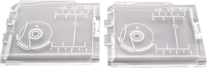 CKPSMS Brand - 2PCS #750036001 Slide Bobbin Cover Plate Compatible with JANOME New Home Elna Viking BABYLOCK