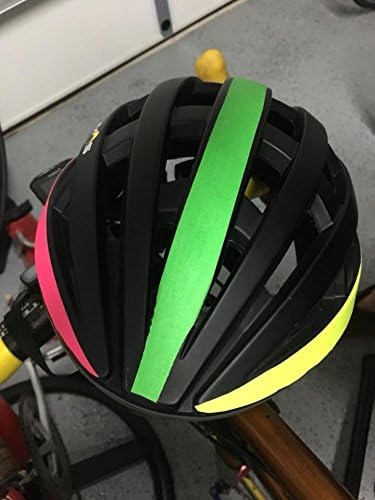 5-Pack Fluorescent Gaffer Tape | Leaves No Residue | Heavy Duty Pro Gaff Tape | Secures Cables, Holds Down Wires | Easy to Tear | Multipurpose | Weather Resistant. Made in The USA Gaff Tape