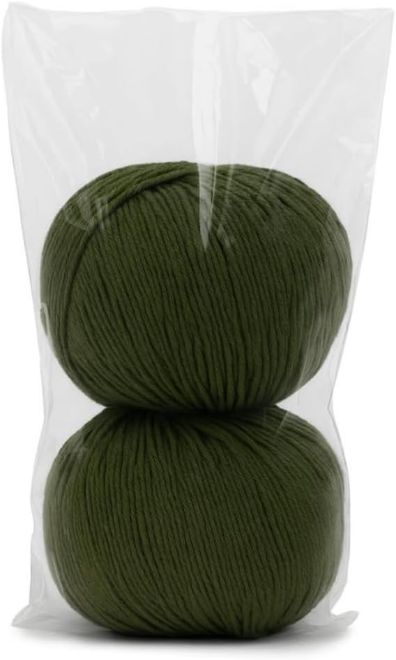 Harmony Cotton Yarn by Yarneverse – 2-Pack Soft Fine Weight (#2) 60% Cotton / 40% Acrylic (50g / 165m Each – Total 100g / 330m) (2, 463)