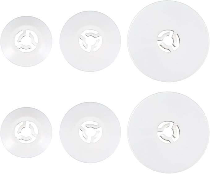 FNANJWQ 6 Pcs Spool Cap Sewing Machine Spool Pin Caps Small Medium Large Replacement Pin for Brother Babylock Sewing and Embroidery Machines 40mm 30mm and 25mm