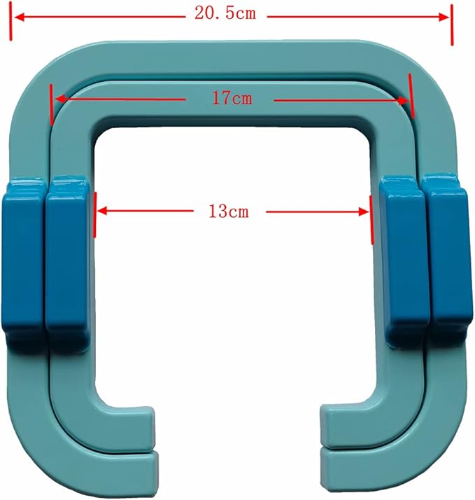 HONEYSEW 2PCS Fabric Guide Quilting Frame Templates Free Motion Fabric Grip Essential Guide+Low Shank Quilting Foot and 5PCS Thang Sewing Tool