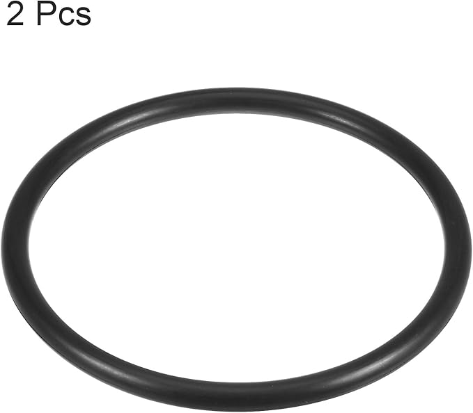 HARFINGTON 2 Pcs Universal Sewing Machine Motor Stretch Belt 440mm 17.3" Perimeter, 8.6mm Belt Thick for Sewing Machine Motor Seal Repair