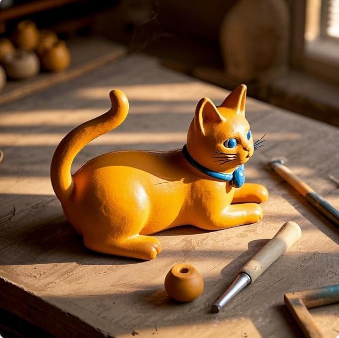 ZEHIQ Premium Air Dry Clay-2.2 lbs Natural Pottery Clay for Wheel Throwing, Hand Building, Sculpting Molding | No Baking Required, Self-Hardening | Beginner & Professional Artist Supplies(Terracotta)